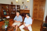 The Mayor of Kos awarded Taavi Vartia, director of the film «Adventure In Greece»