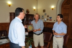 The Mayor of Kos awarded Taavi Vartia, director of the film «Adventure In Greece»