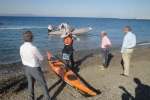 Aggelos Christoforidis reached Kos with kayak for the campaign titled “Thousand Miles”