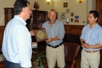 The Mayor of Kos awarded Taavi Vartia, director of the film «Adventure In Greece»